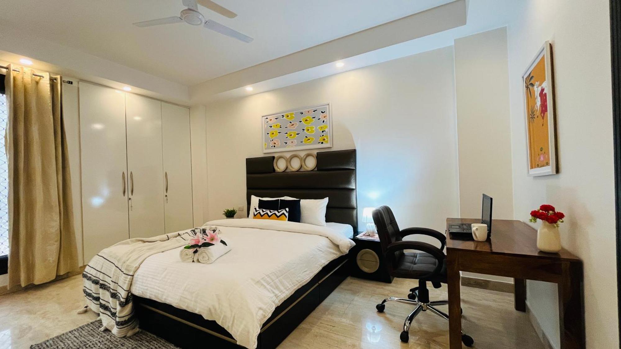 ניו דלהי Olive Service Apartments - Greater Kailash מראה חיצוני תמונה