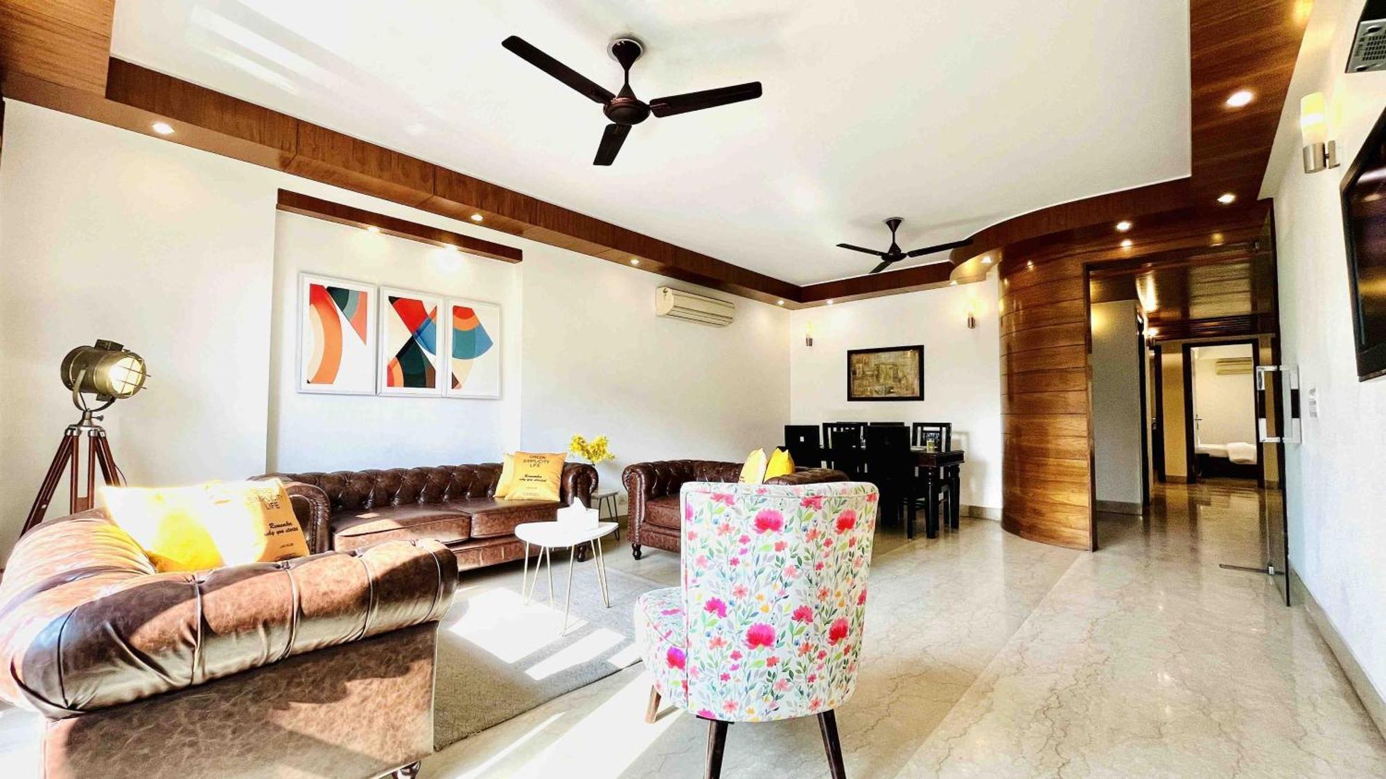 ניו דלהי Olive Service Apartments - Greater Kailash חדר תמונה